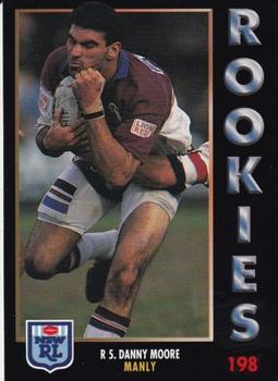 1994 Dynamic Rugby League Series 1 #198 Danny Moore Front